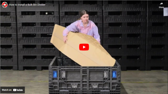 How to install a bulk bin size pop-n-drop