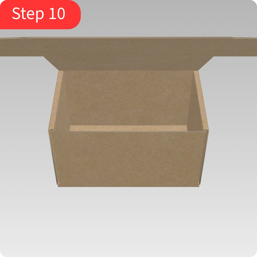 mailer box step 10