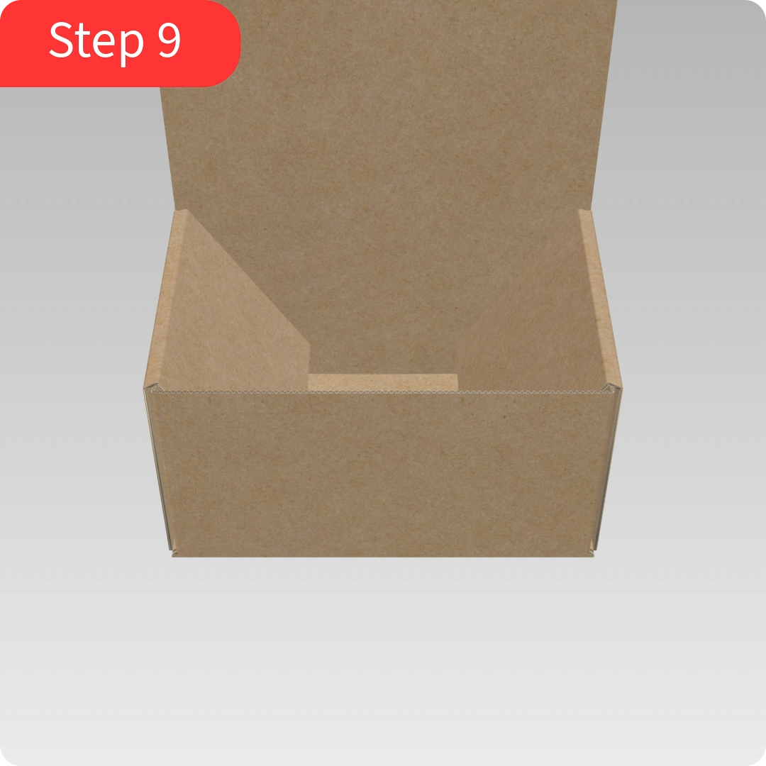 Mailer box step 9